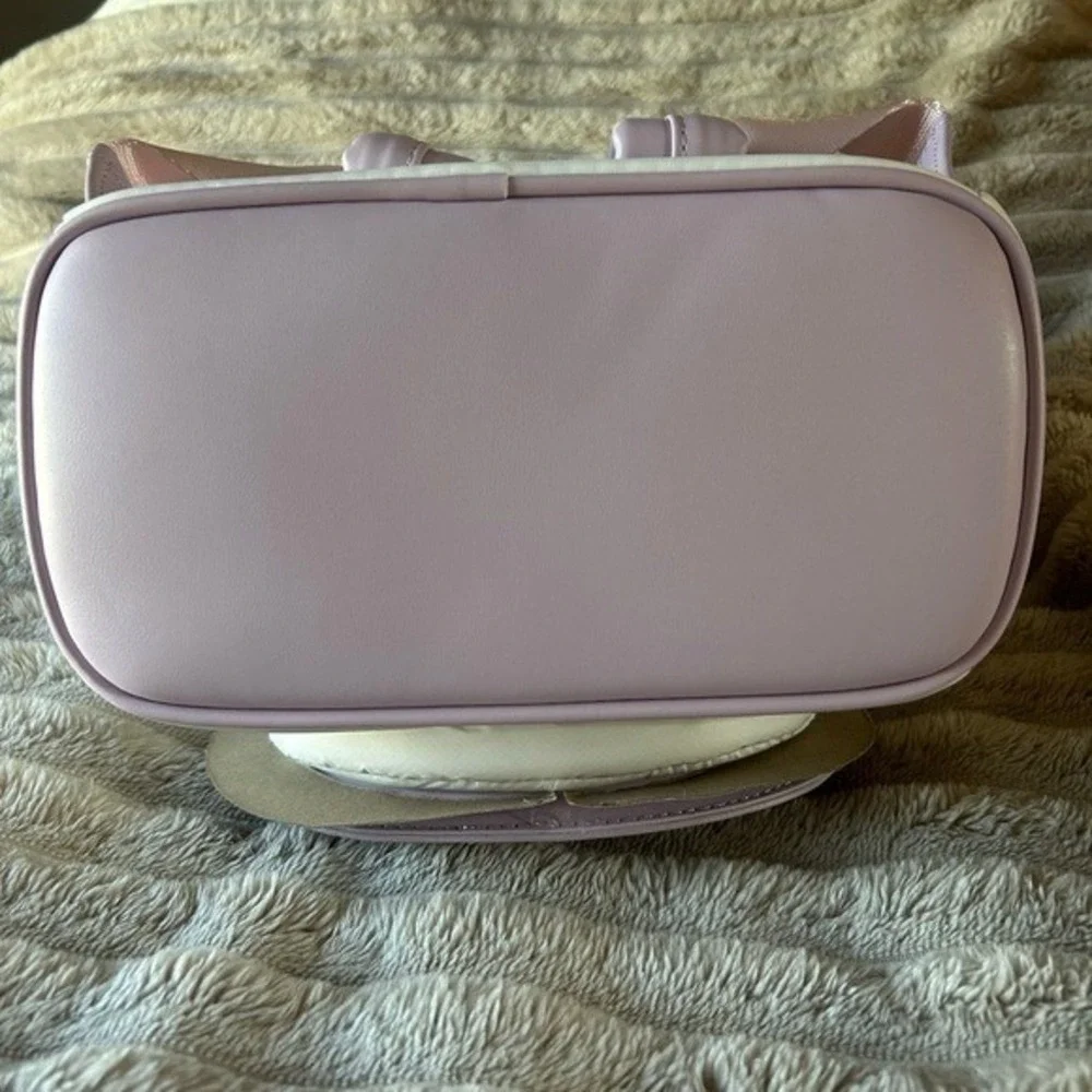 Loungefly Sanrio Hello Kitty Quilted Mini Backpack Lavender Cream SANBK0557 NWT